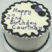 Buttercream Icing with Border and Dots (D, V)